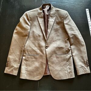 Italy Blazer Medium / Large Men's Tan Brown Blazer Beater